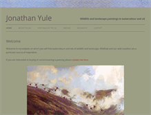 Tablet Screenshot of jonathanyule.com